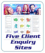 Five client sites bring in enquiries for our members