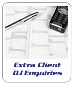 Extra Mobile DJ client enquiries