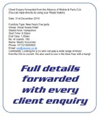 We send you full details of every enquiry for your area