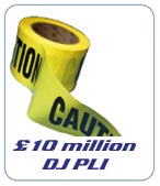 £10 Million Public Liability Insurance for DJs